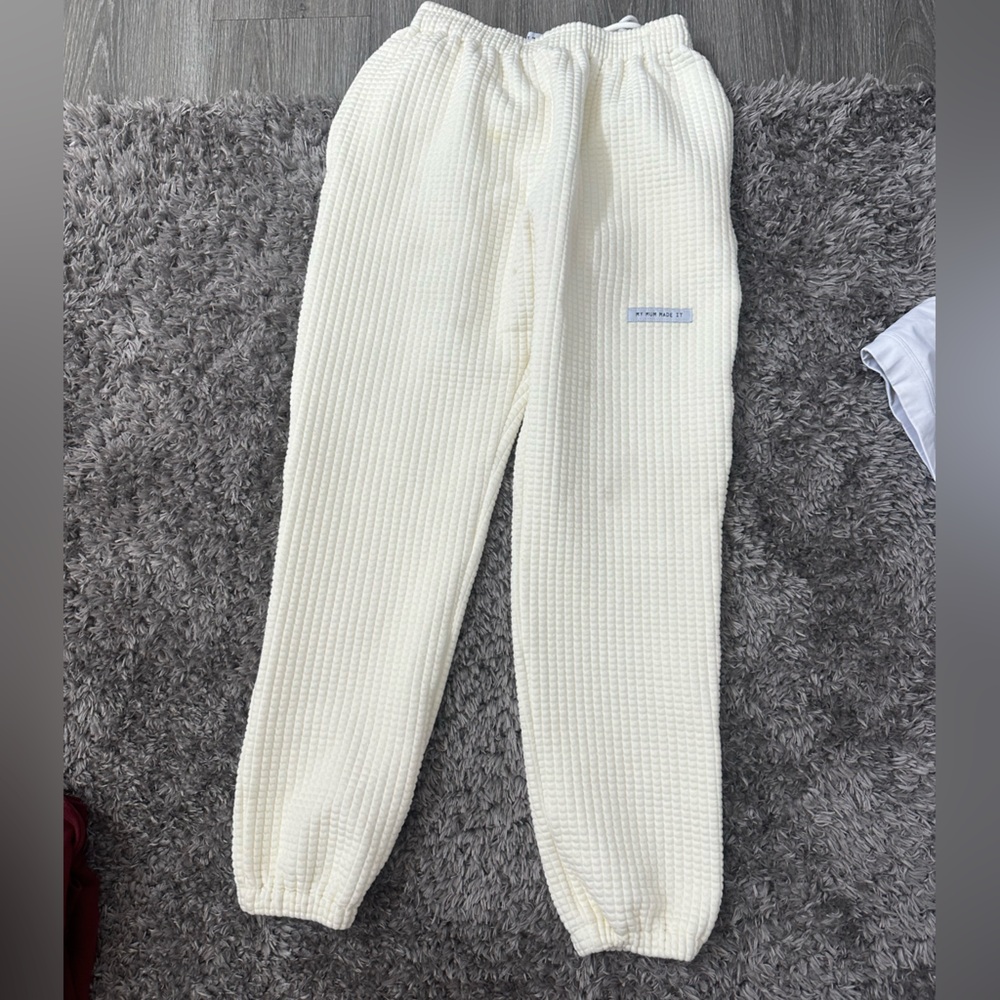 My Mum Made it- waffle pants